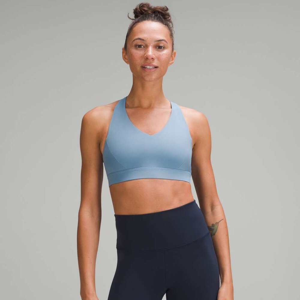 Lululemon Envital Sports Bra in "Utility Blue"